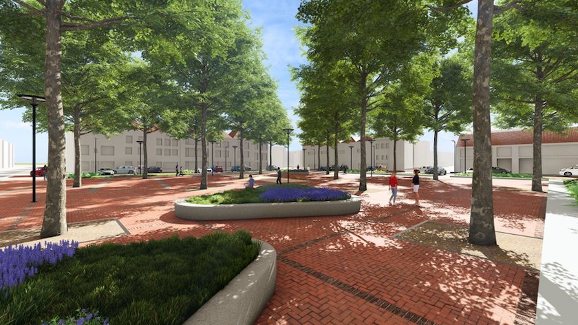 Mgr. Nolensplein krijgt meer groen, speelruimte en een waterelement
