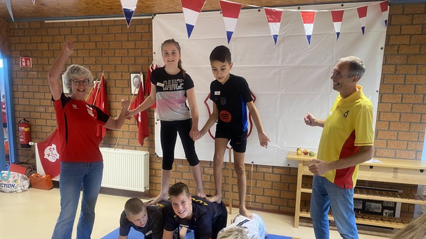 Jubilea Reddingsbrigade en Spido Klundert