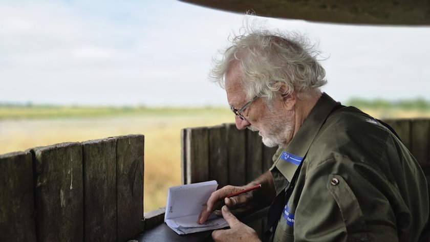 Vogelliefhebber Rob Burgmans telt al 40 jaar vogels
