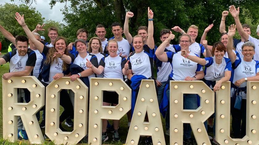 De 24 leden van Roparun team 135 Goudriaan zijn er klaar voor: startschot klinkt zaterdag om 12.05 u
