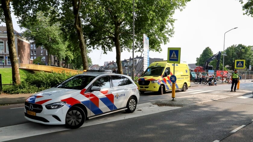 Ongeval tussen fietser en auto in Tiel