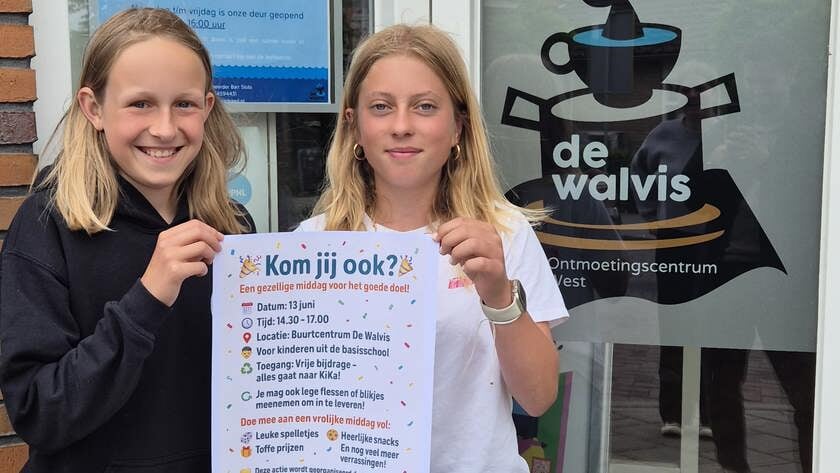Spelen voor het goede doel in de Walvis, opbrengst gaat naar Stichting KiKa