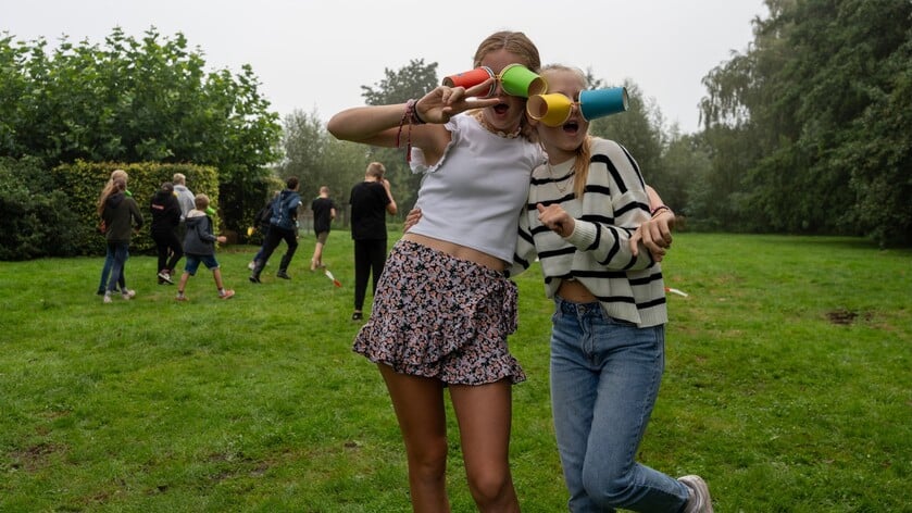 ‘Follow the Leader’: minikamp voor tieners in weiland Berkenwoude