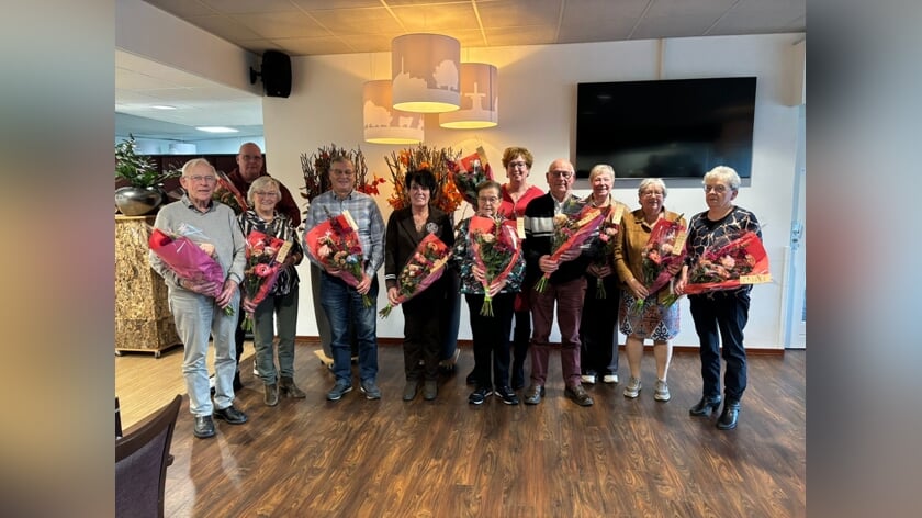 Elf vrijwilligers De Molenberg gehuldigd