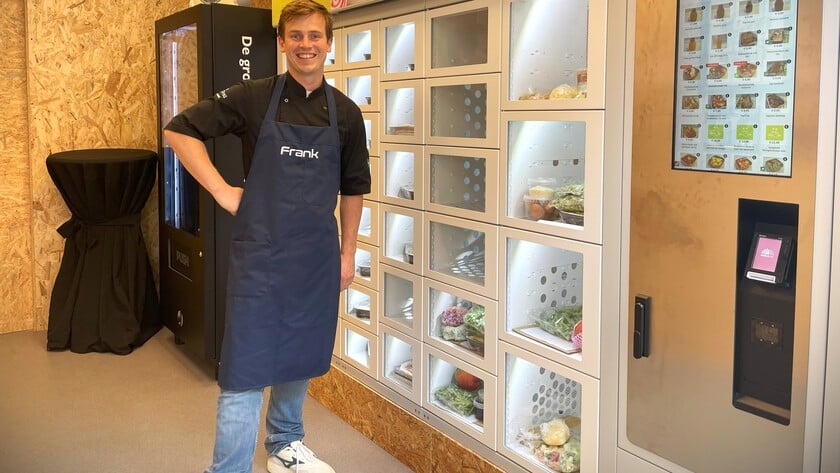 Frank Dros lanceert maaltijdenautomaat: ‘past bij deze tijd’