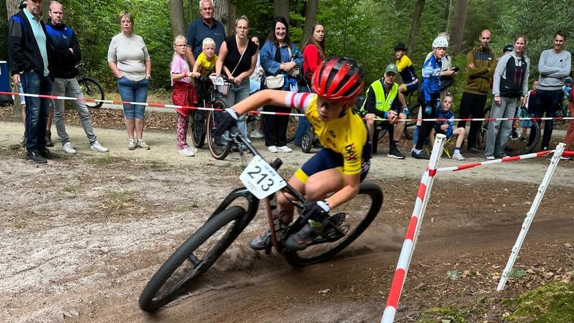 Yens de Vor pakt zilver op NK-mountainbiken