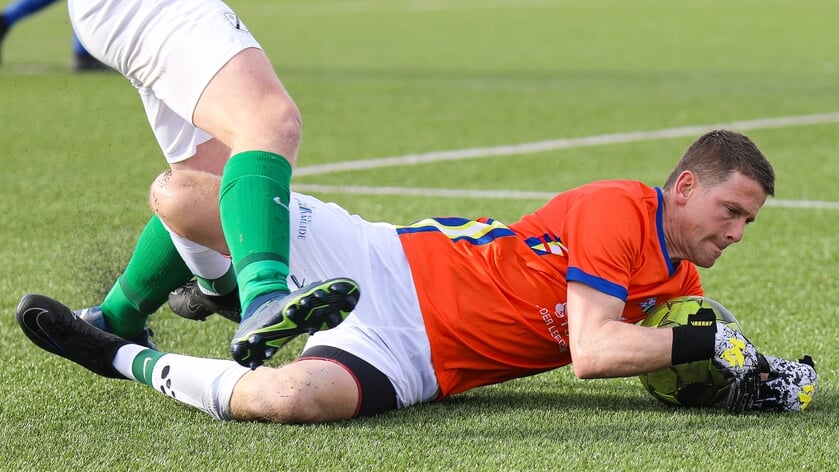 Ameide wacht nog op eerste overwinning, maar geen zorgen bij doelman Fabian den Hartog
