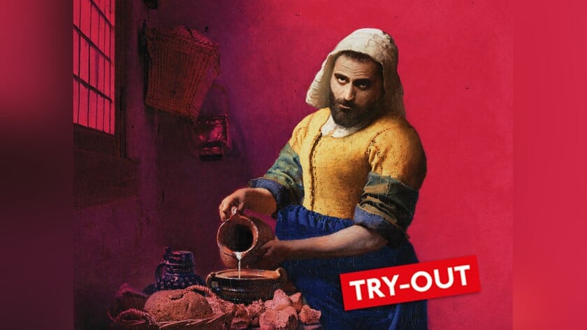 Scherp cabaret van Saman Amini in Theater Heerenlogement