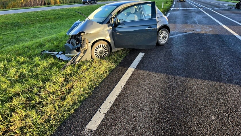 Frontale botsing in Lienden