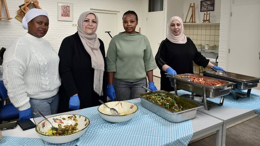 Syrische maaltijd bij Open Eettafel Brandwijk-Molenaarsgraaf