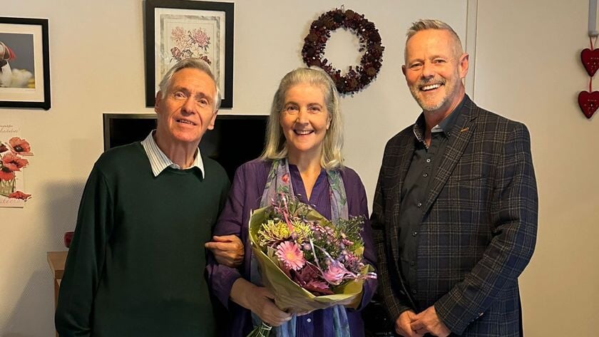 Echtpaar Bann uit Hoogblokland 60 jaar getrouwd