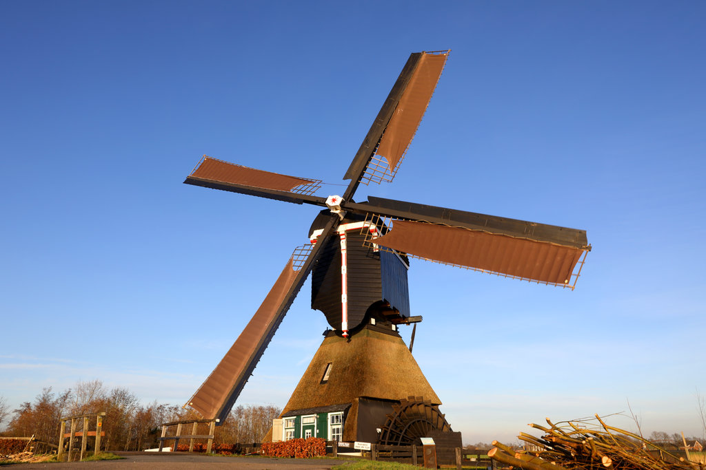De Vlietmolen in Lexmond.