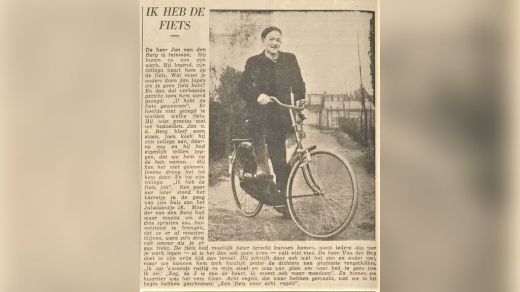 De vader van Jan haalde in 1952 de krant.