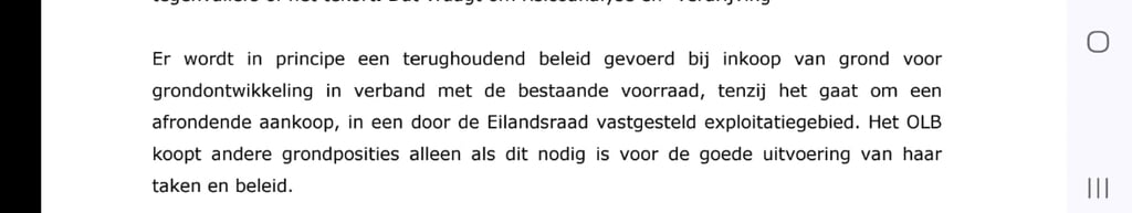 Grondbeleid op Bonaire