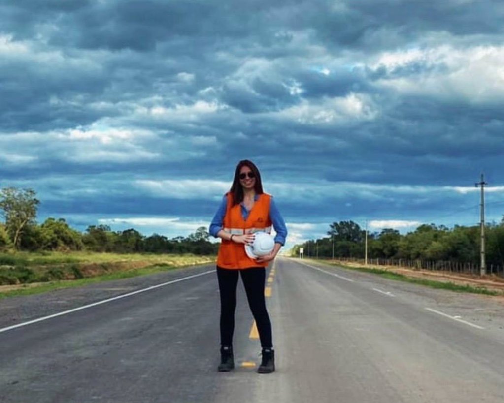 Ariane Rekkes in Paraguay. 