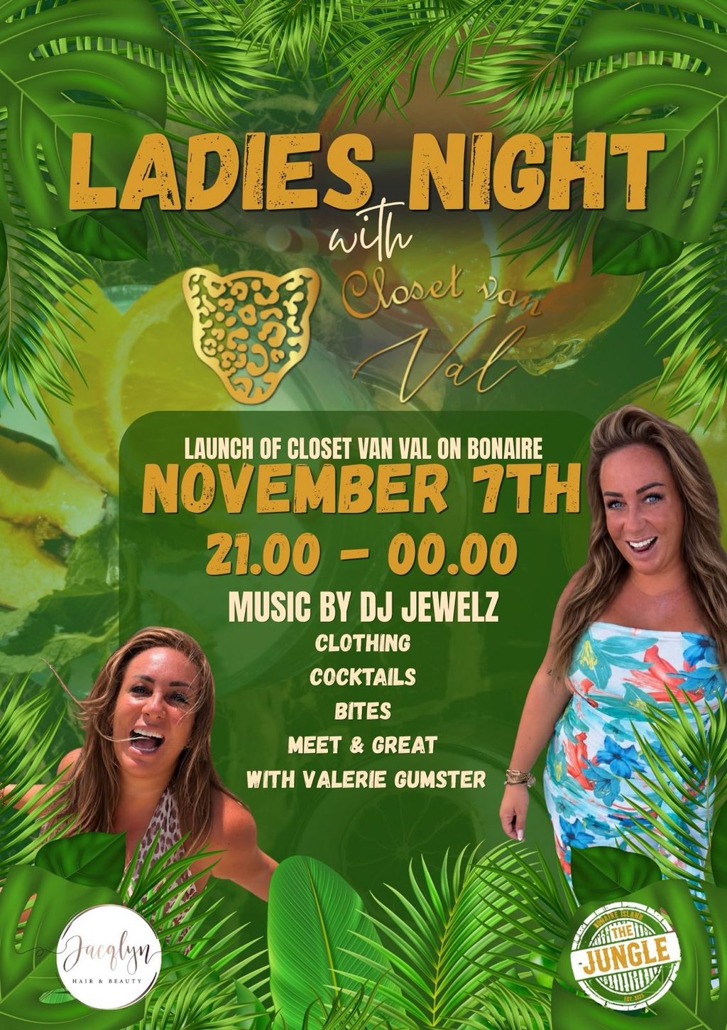 Food, muziek en fashion: drie bijzondere events bij The Jungle Bonaire ...