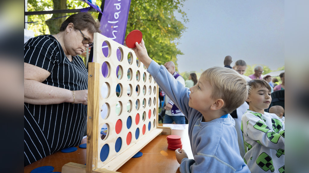 Volle concentratie bij 4 op een rij.