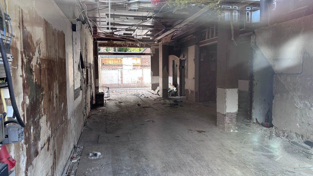 Niets herinnert nog aan het oude interieur.
