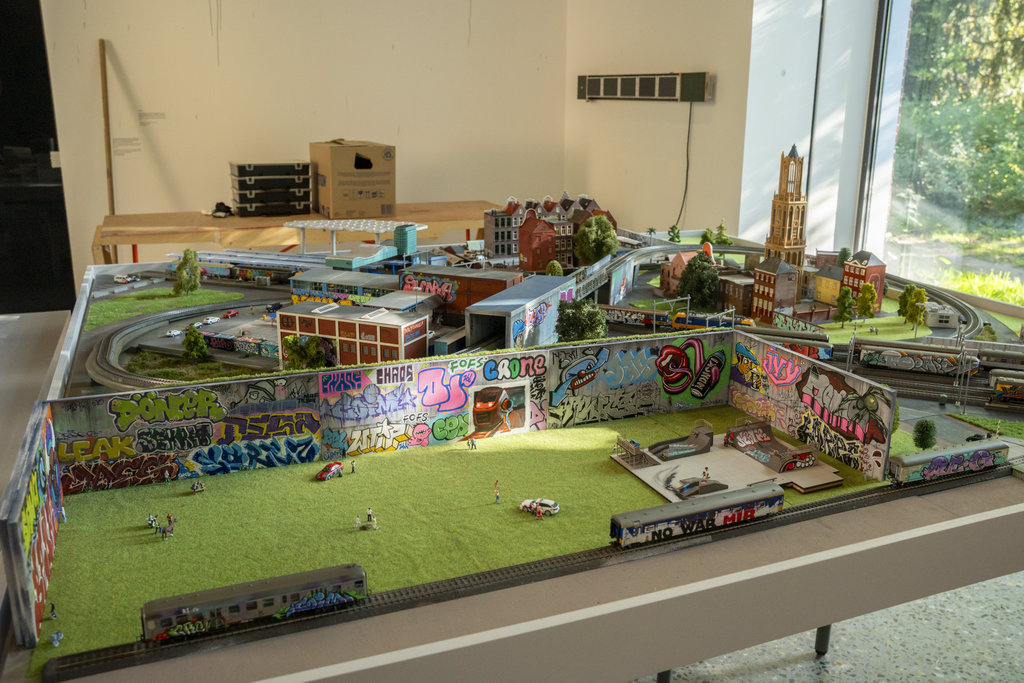 Miniatuurlandschap van Utrecht