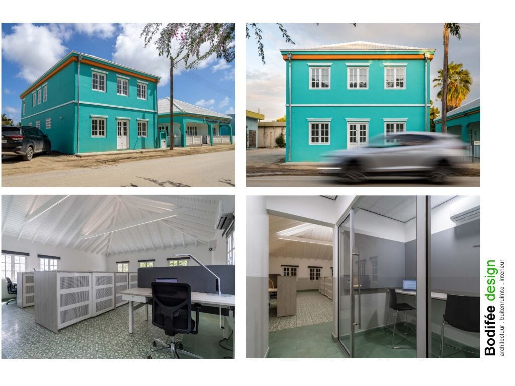 Voorbeeld van een modern architectonisch ontwerp door Bodifee Design op Bonaire