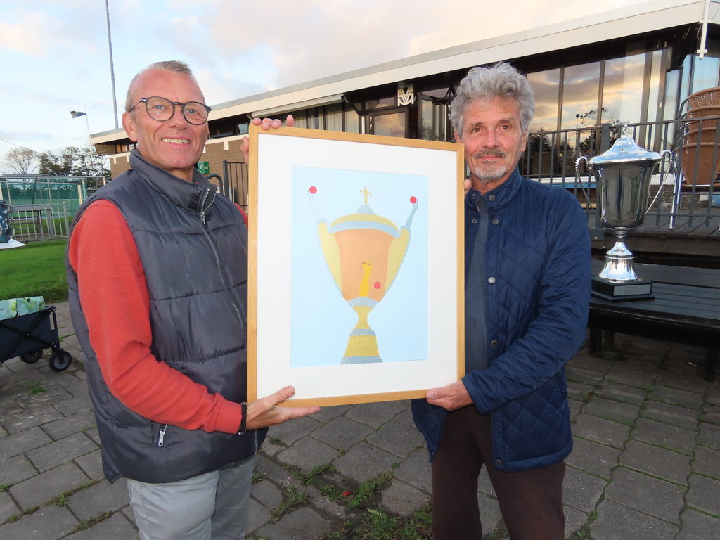 Pieter Boes en Bob Greve winnen dubbelkampioenschap.