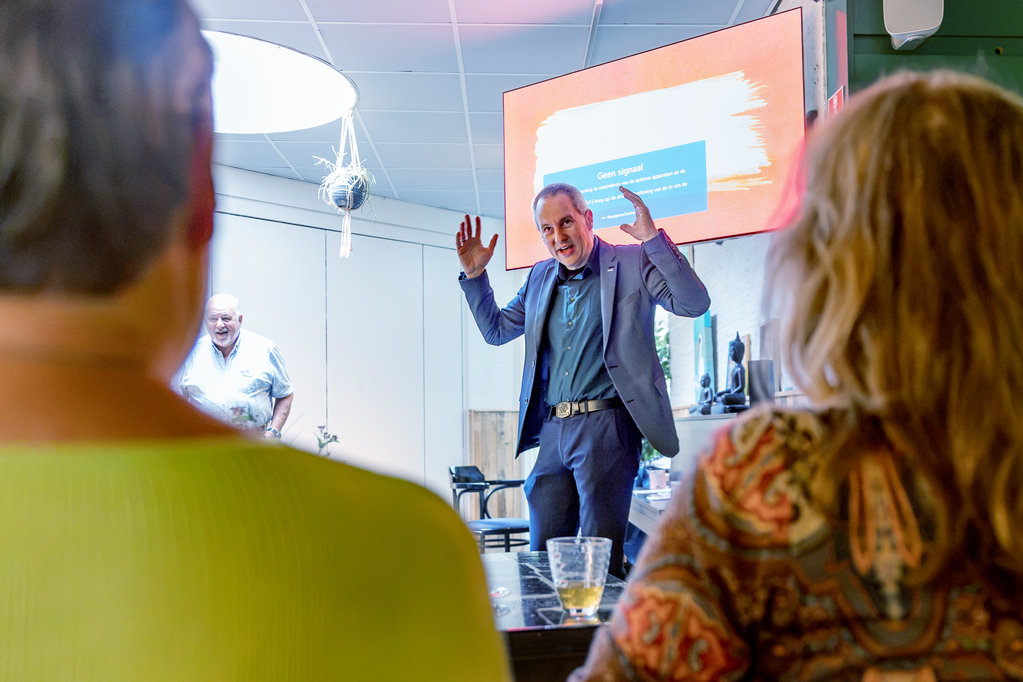 Wethouder Gijsbert van Iterson Scholten pleit voor stadsvergroening.