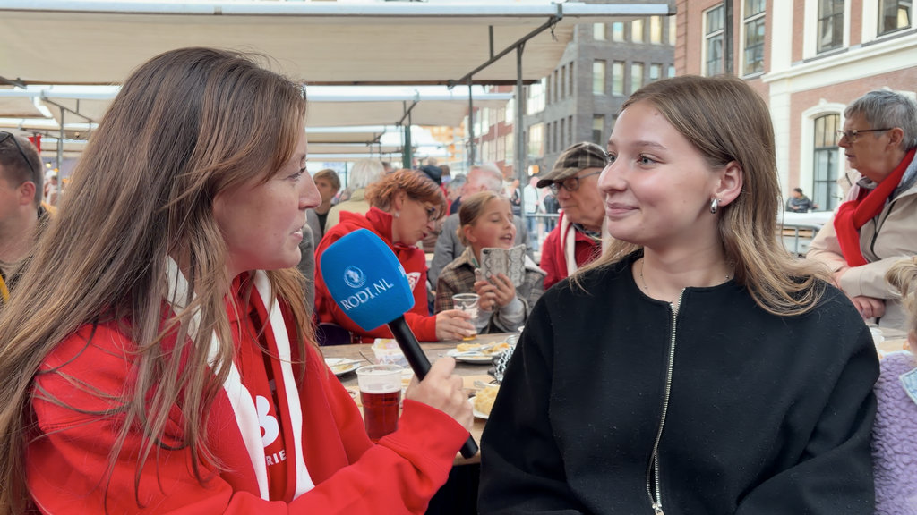 "Ik ben morgen vrij, dus ik ben bang dat het heel laat wordt."