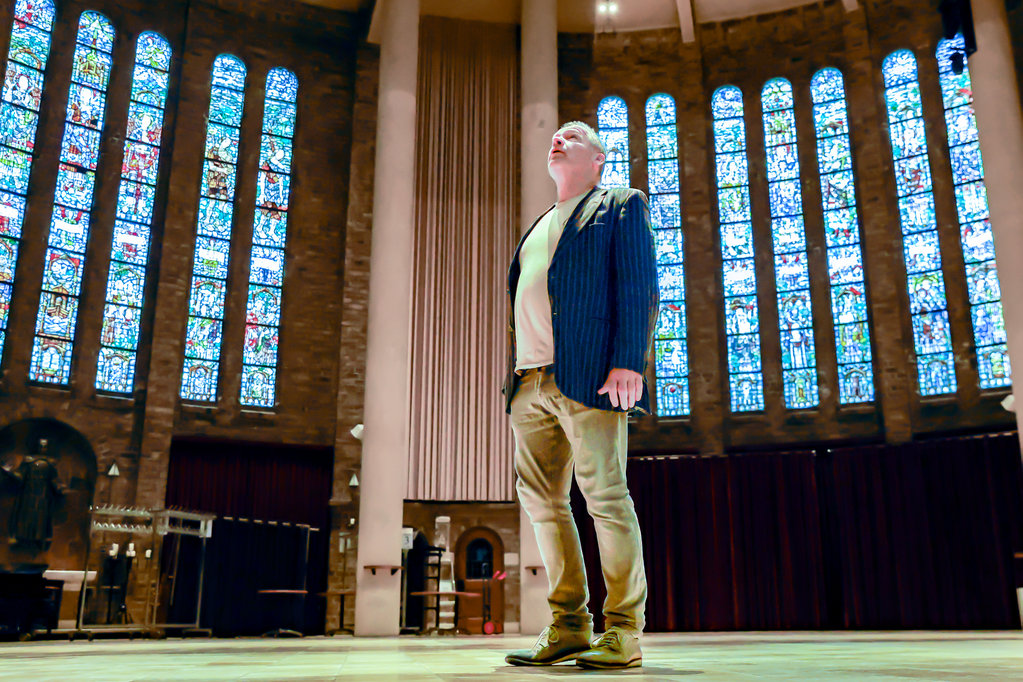 Erik is telkens weer onder de indruk van de koepelkerk.