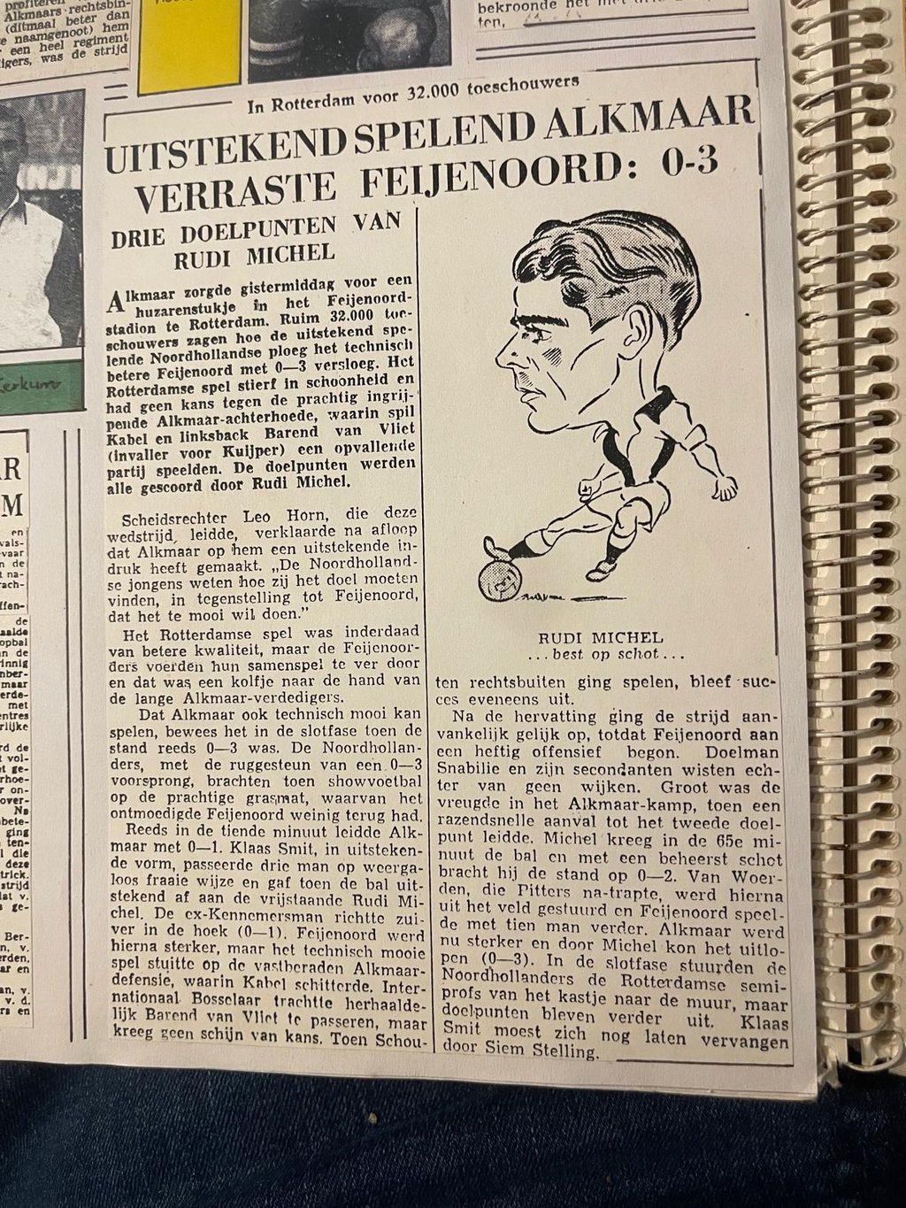 Archiefmateriaal uit een verzamelalbum.