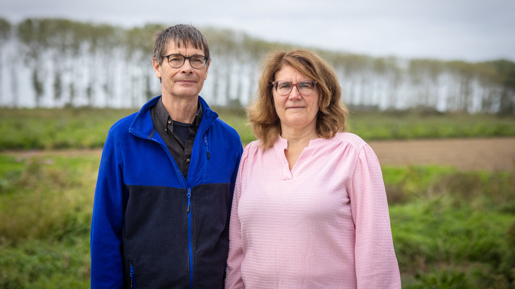 Frans en Sandra Dieleman, akkerbouwers in de Paulinapolder