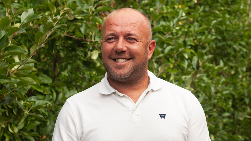 Kuzman Baričević, agronomist bij fruitbedrijf Rabo in Kroatië