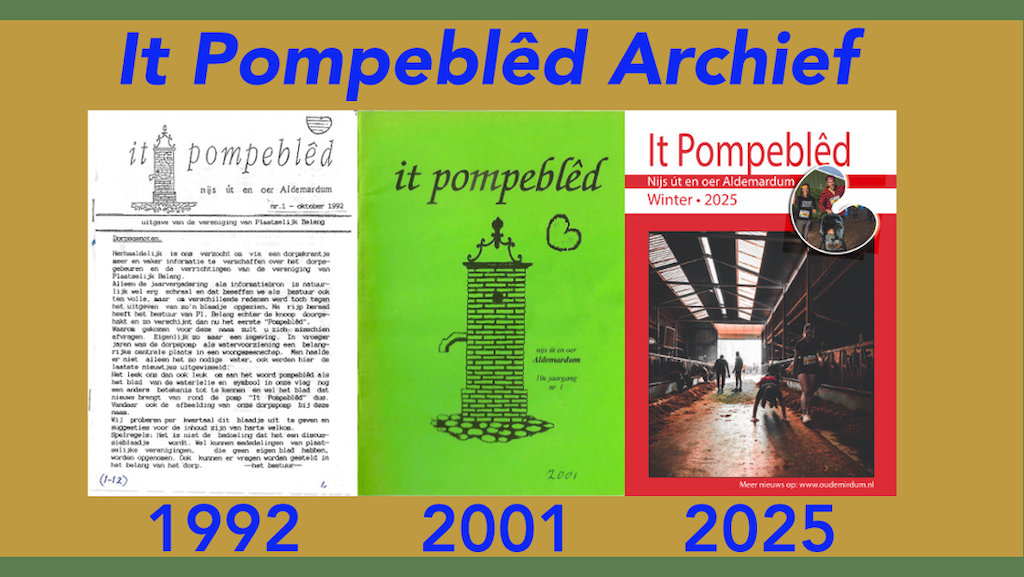 260125 Overzicht van It Pompeblêd titelpagina's