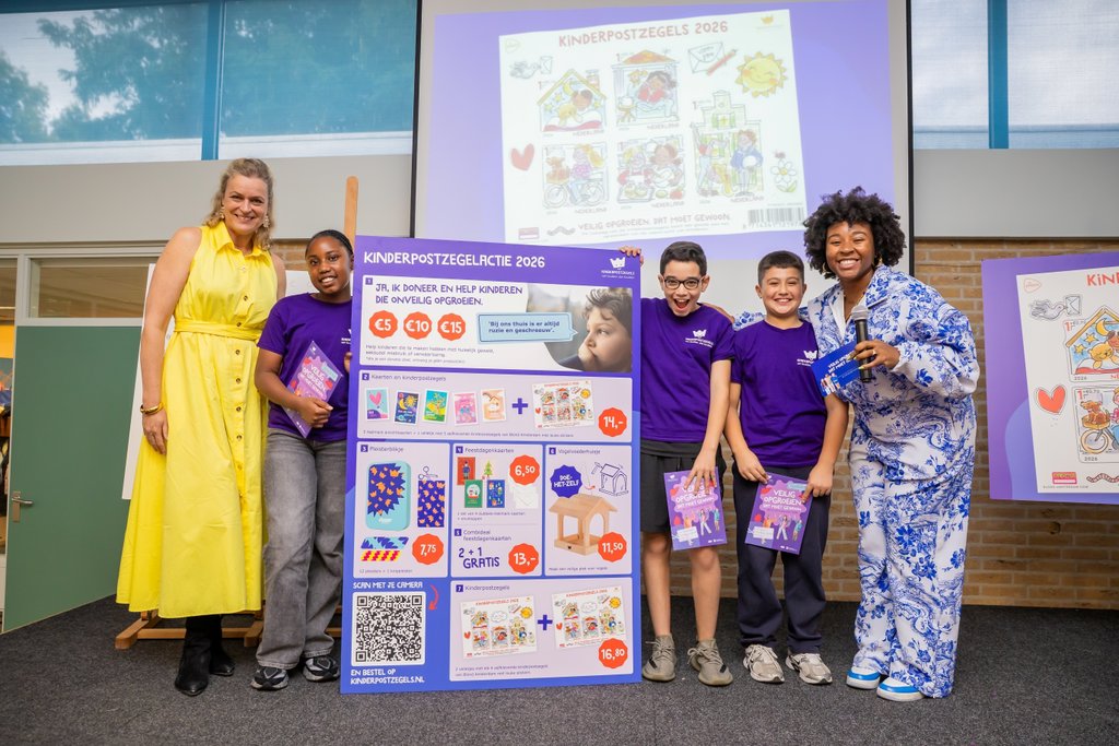 Kinderpostzegelactie 2026 officieel van start