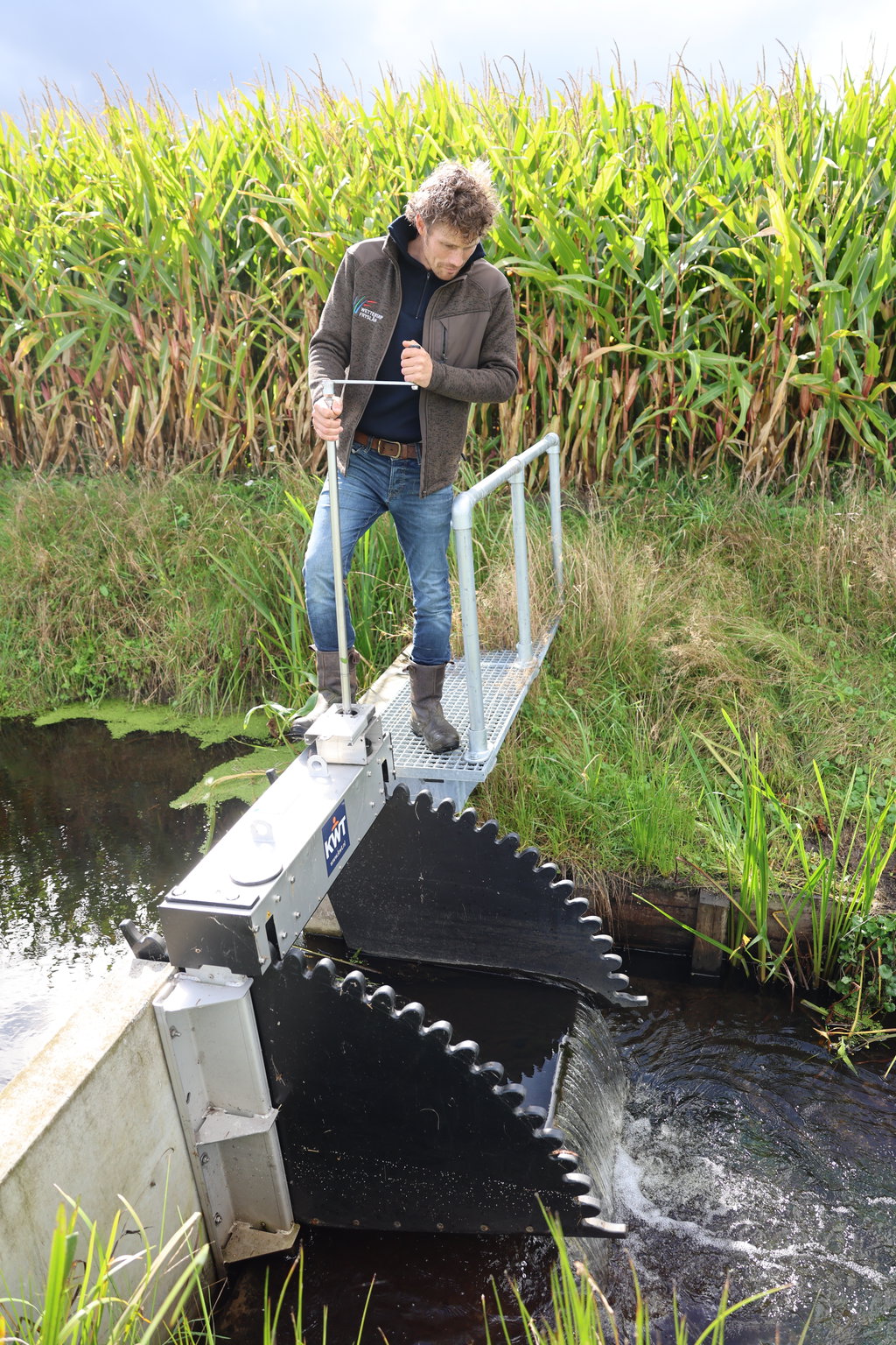 Tamme Smit, rayonbeheerder Wetterskip Fryslan