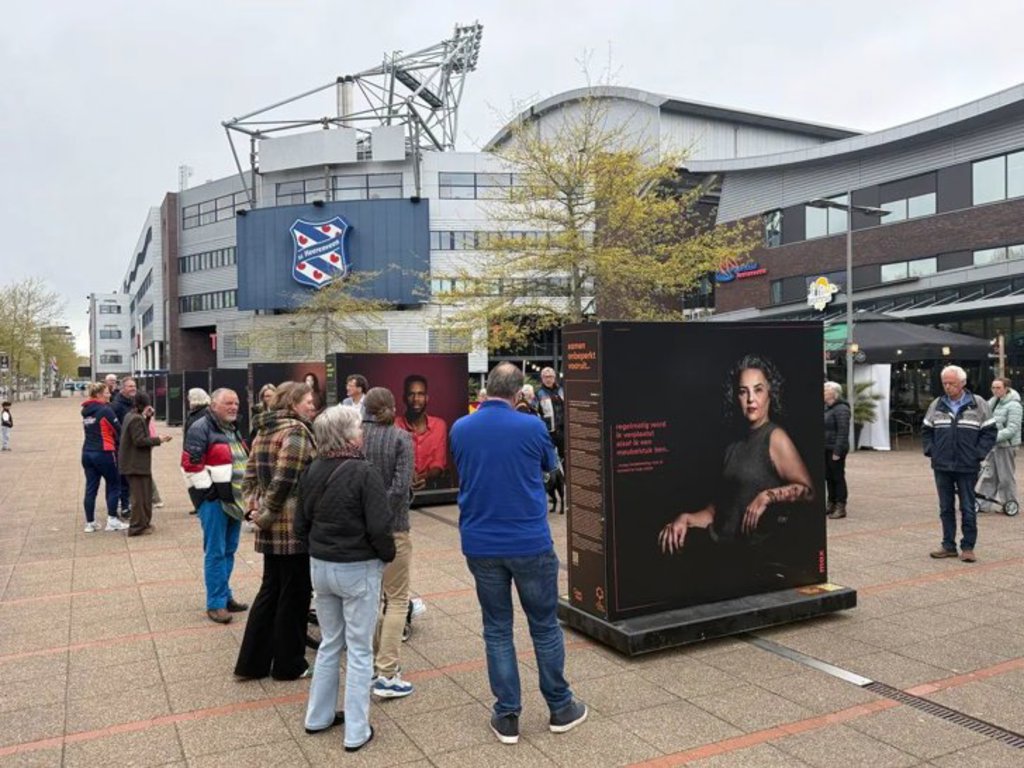 Week van de toegankelijkheid, Expositie bij Sportstad Heerenveen.