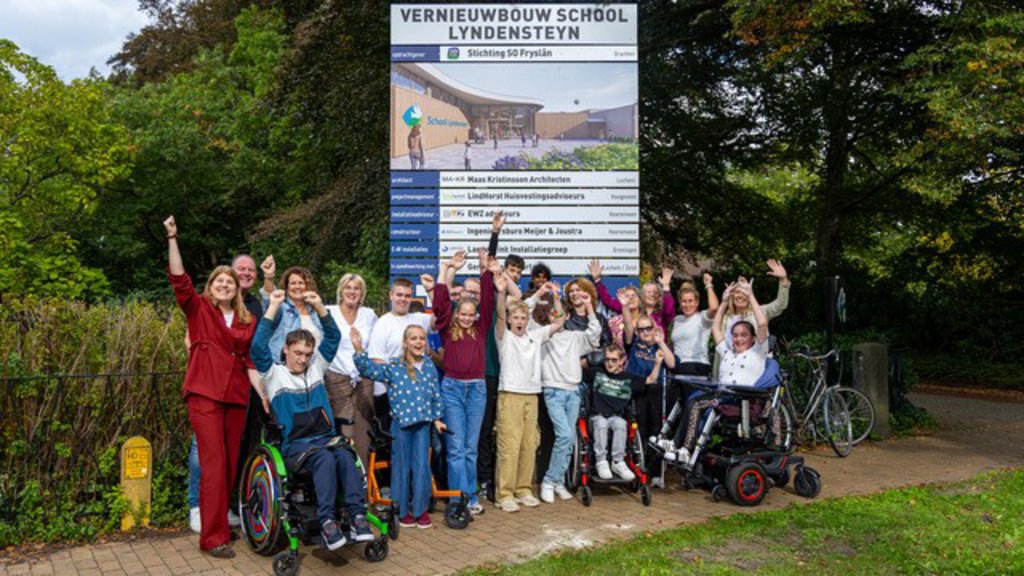 Feestelijke start vernieuwbouw School Lyndensteyn