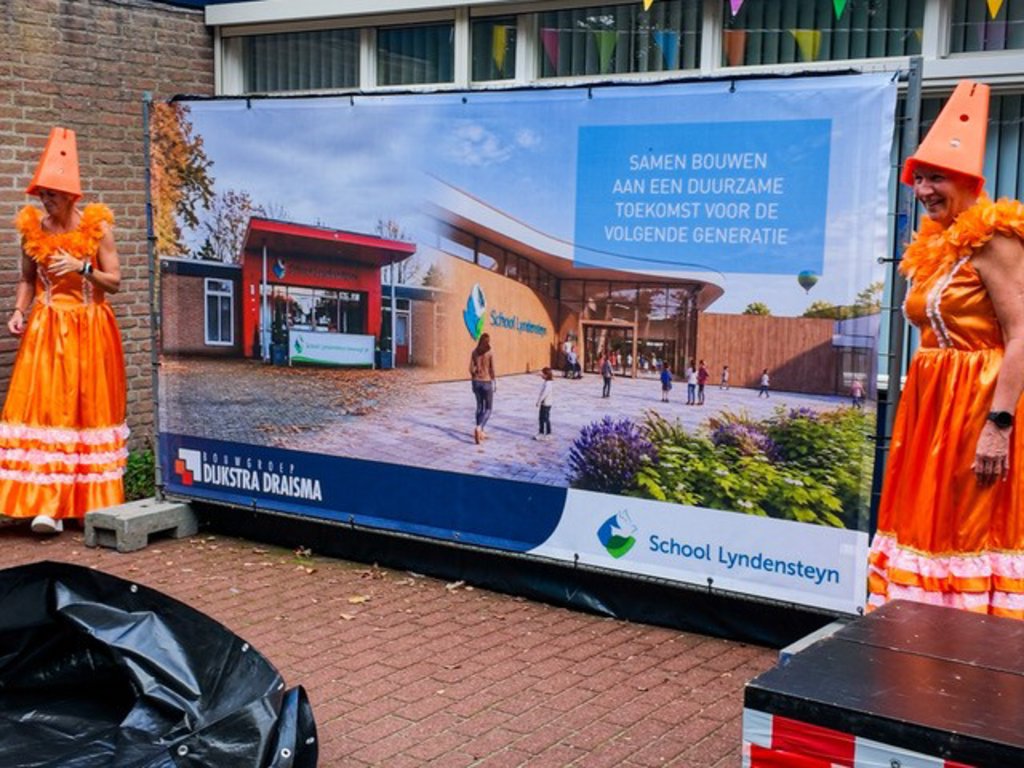 Feestelijke start vernieuwbouw School Lyndensteyn
