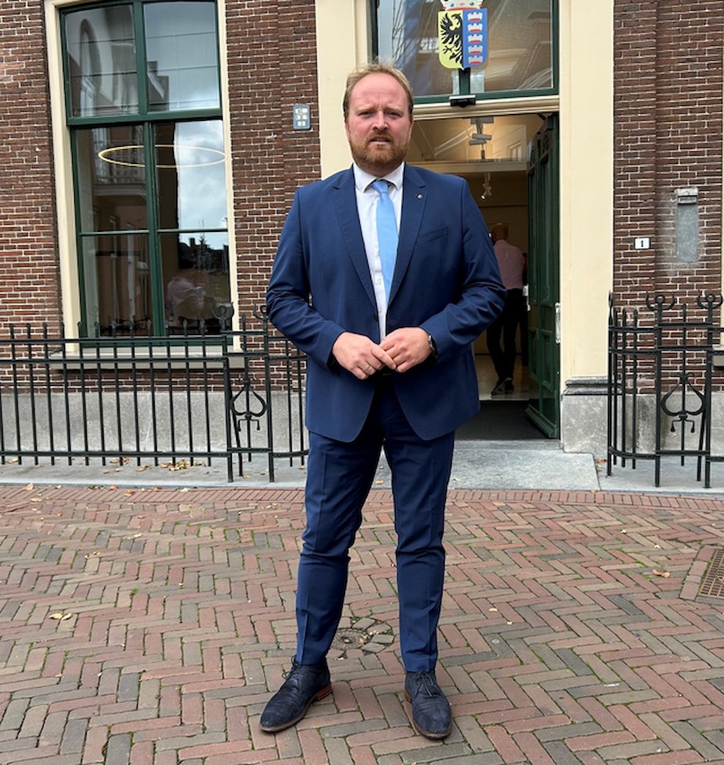 Wethouder Bauke Dam