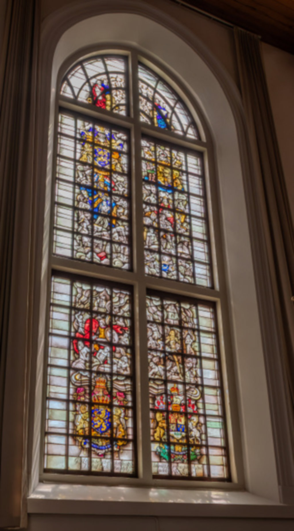 Gedenkraam van glas in lood