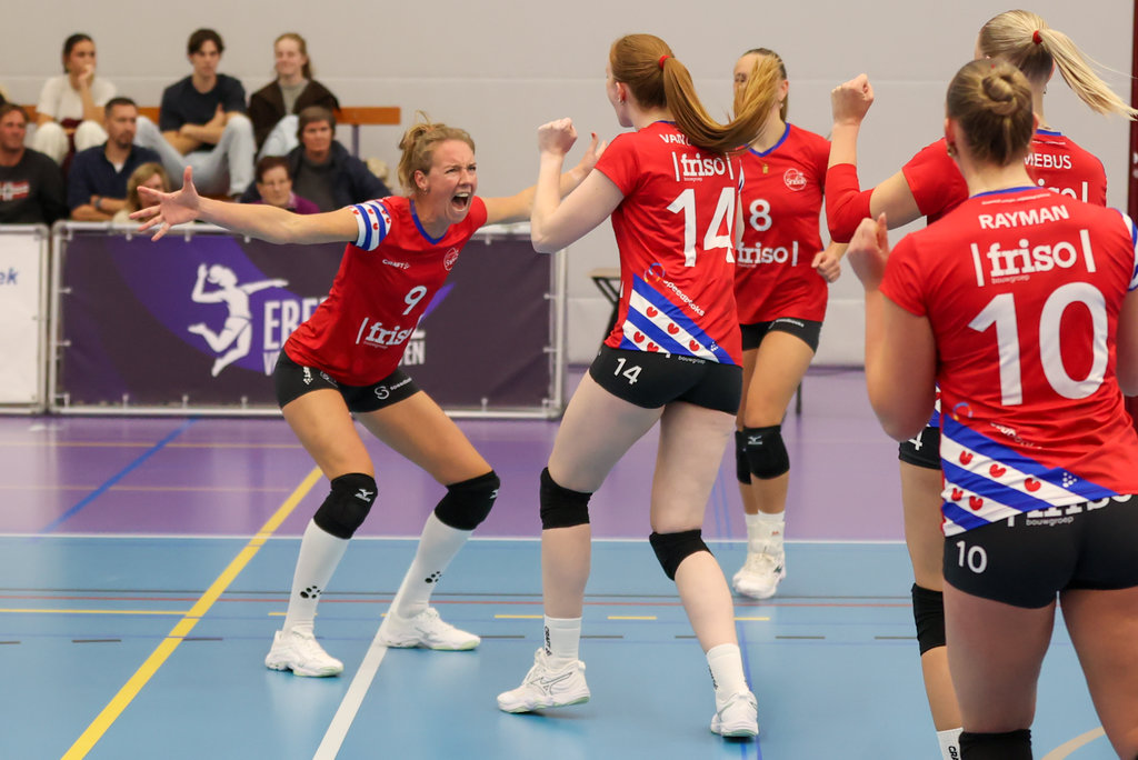 Blijdschap om weer een gewonnen punt