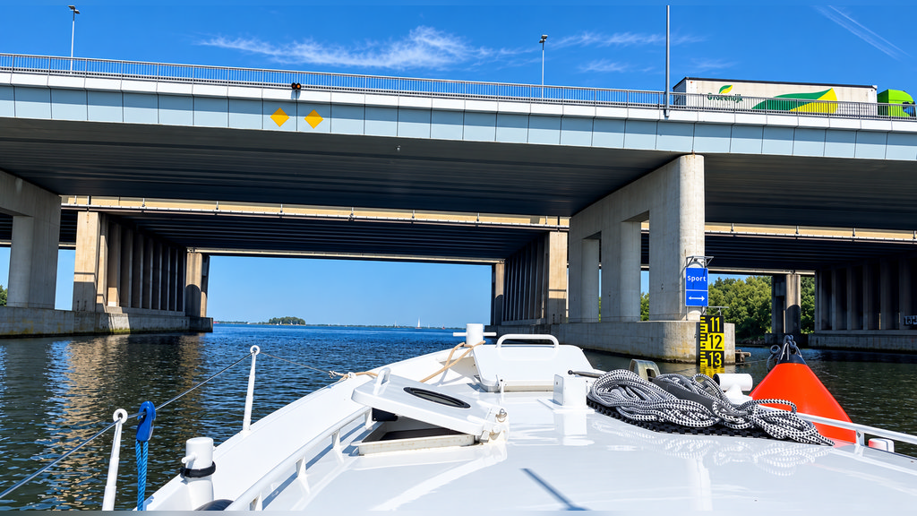 Stichtse brug richting Gooimeer