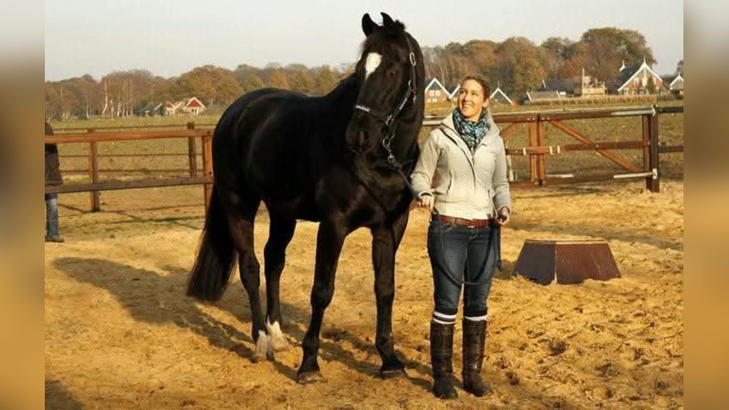 Een oude foto van Natascha en Prins