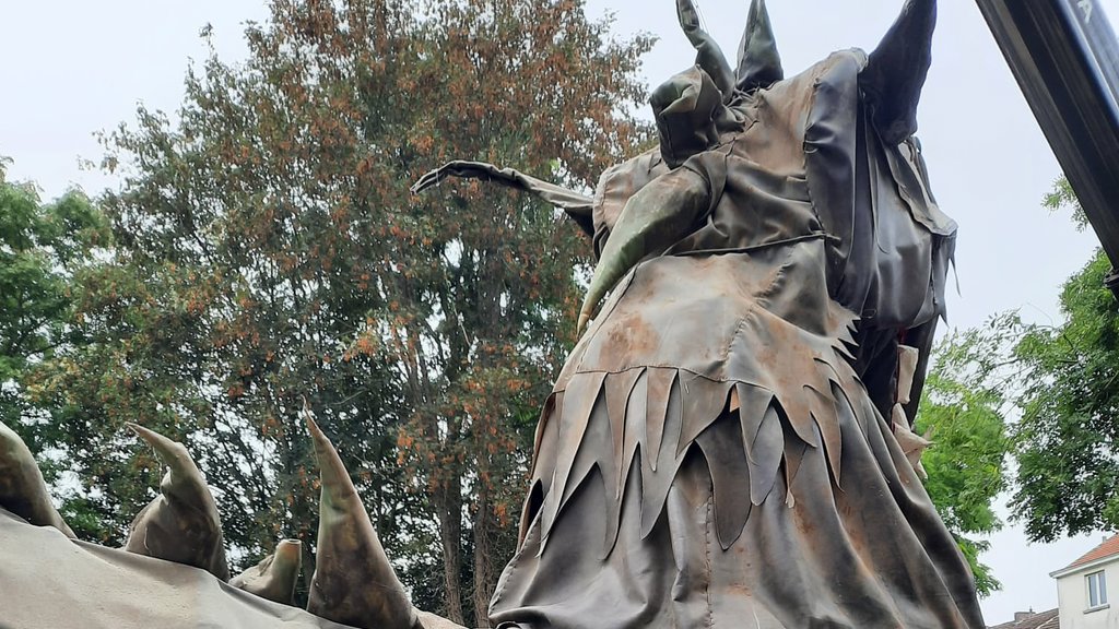 Draak Oswaldus is dit jaar ook van de partij.