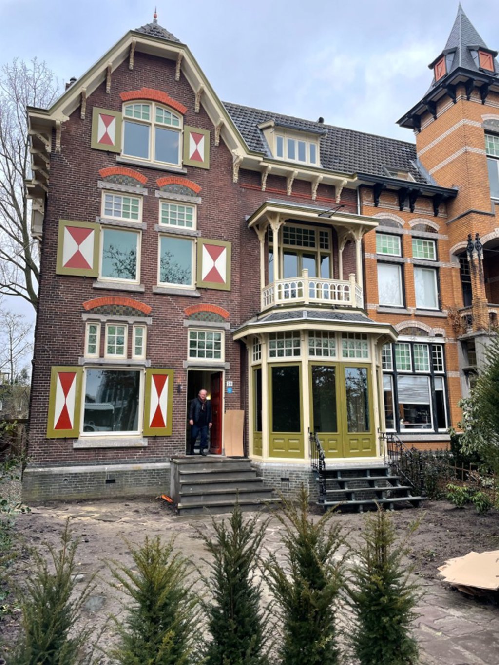 Restauratie Willemskade 28.