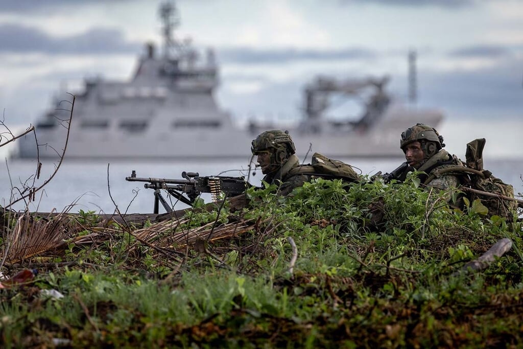 Nederlandse mariniers trainen voor het eerst in Colombia