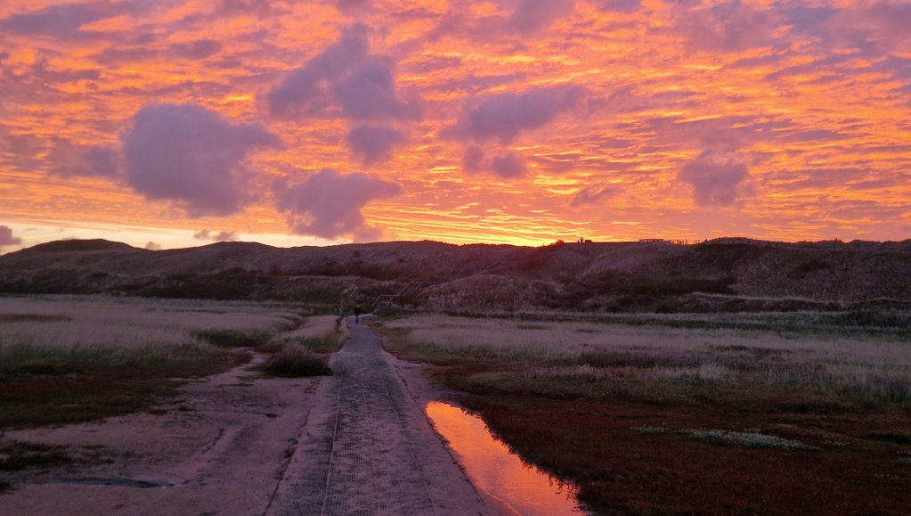 Zonsopkomst in De Slufter