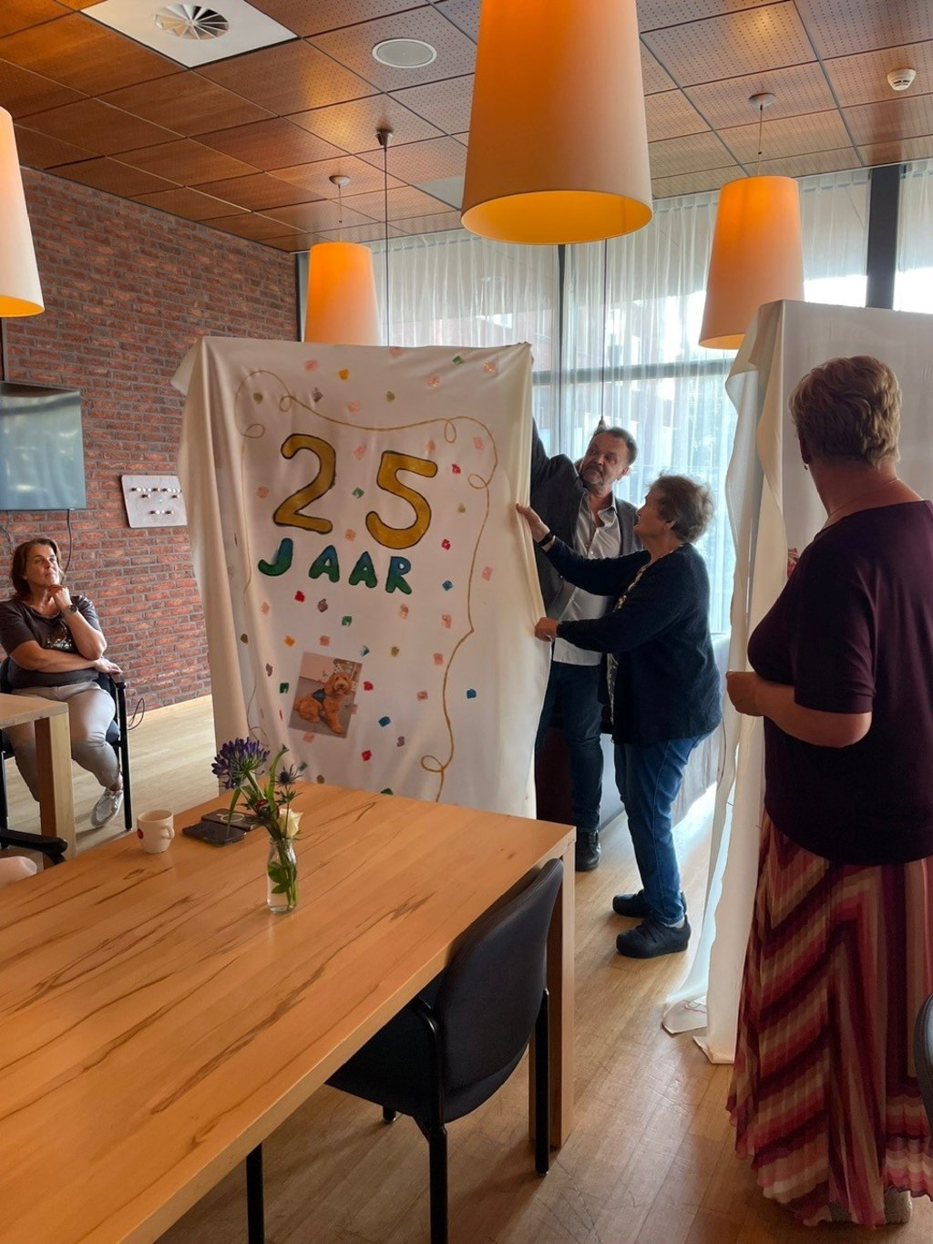 Festiviteiten in Het Anbarg.