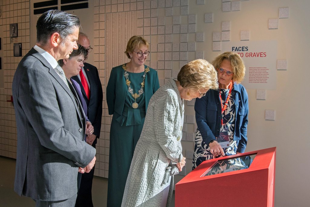Prinses Margriet opende op donderdag 8 oktober 2026 het bezoekerscentrum in Bergen op Zoom