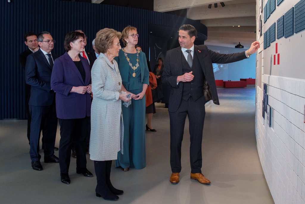 Prinses Margriet opende op donderdag 8 oktober 2026 het bezoekerscentrum in Bergen op Zoom