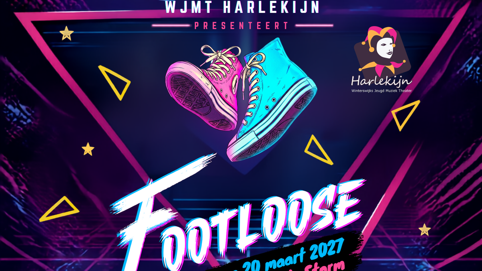 Het Winterswijks Jeugd Muziek Theater Harlekijn presenteert ‘Footloos’